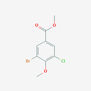 Methyl 3-bromo-5-chloro-4-methoxybenzoate
