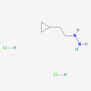 (2-Cyclopropylethyl)hydrazine dihydrochloride