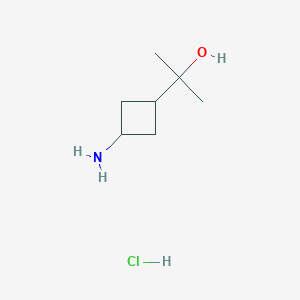 2-[trans-3-Aminocyclobutyl]propan-2-ol hydrochloride