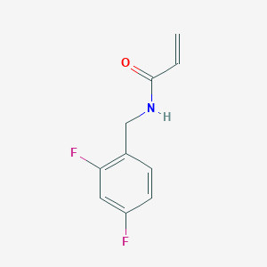 N-[(2,4-difluorophenyl)methyl]prop-2-enamide