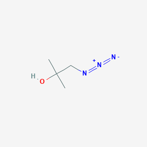 molecular formula C4H9N3O B2447529 1-Azido-2-methylpropan-2-ol CAS No. 71879-78-2