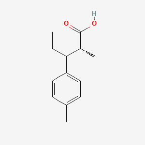 (2R)-2-Methyl-3-(4-methylphenyl)pentanoic acid