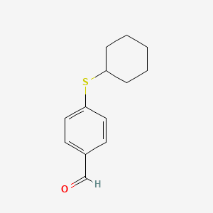 4-(Cyclohexylthio)benzaldehyde