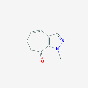 1-Methyl-6,7-dihydrocyclohepta[c]pyrazol-8-one