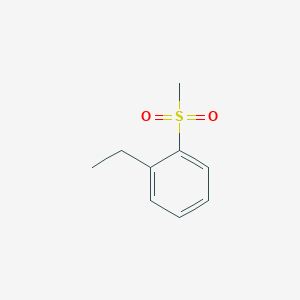 molecular formula C9H12O2S B2447861 Methyl o-ethylphenyl sulfone CAS No. 22776-32-5