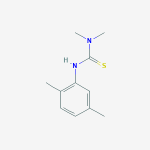molecular formula C11H16N2S B2447916 N'-(2,5-dimethylphenyl)-N,N-dimethylthiourea CAS No. 485381-49-5