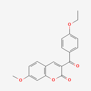 3-(4-ethoxybenzoyl)-7-methoxy-2H-chromen-2-one
