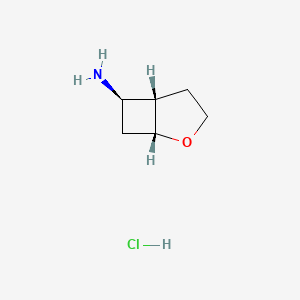 rac-(1R,5S,6R)-2-Oxabicyclo[3.2.0]hept-6-ylamine hydrochloride