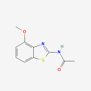 N-(4-methoxy-1,3-benzothiazol-2-yl)acetamide