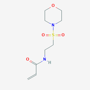 molecular formula C9H16N2O4S B2448144 N-(2-(Morpholinosulfonyl)ethyl)acrylamide CAS No. 2109126-68-1