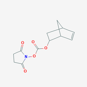 molecular formula C12H13NO5 B2448245 Norbornene-NHS 