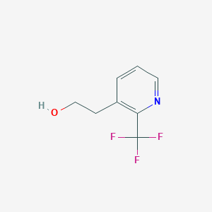 2-[2-(Trifluoromethyl)pyridin-3-yl]ethan-1-ol