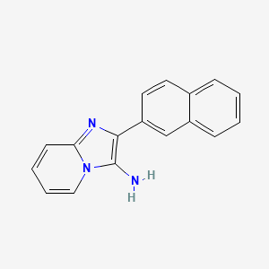 2-(Naphthalen-2-yl)imidazo[1,2-a]pyridin-3-amine