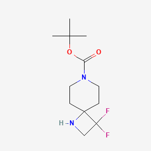 Tert-butyl 3,3-difluoro-1,7-diazaspiro[3.5]nonane-7-carboxylate