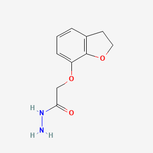 2-(2,3-Dihydro-1-benzofuran-7-yloxy)acetohydrazide