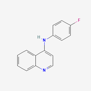 B2448564 N-(4-fluorophenyl)quinolin-4-amine CAS No. 1111618-71-3