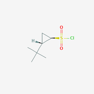 (1R,2S)-2-Tert-butylcyclopropane-1-sulfonyl chloride