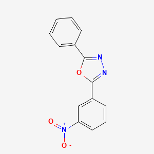 2-(3-Nitrophenyl)-5-phenyl-1,3,4-oxadiazole