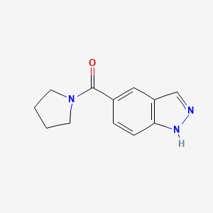 5-(pyrrolidine-1-carbonyl)-1H-indazole