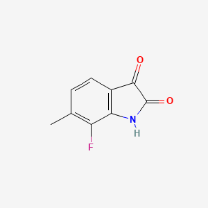 B2448894 7-Fluoro-6-methylindoline-2,3-dione CAS No. 1073262-83-5; 275374-94-2