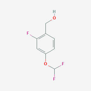 (4-(Difluoromethoxy)-2-fluorophenyl)methanol