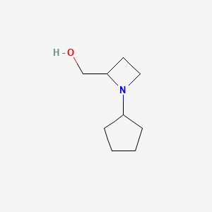 (1-Cyclopentylazetidin-2-yl)methanol
