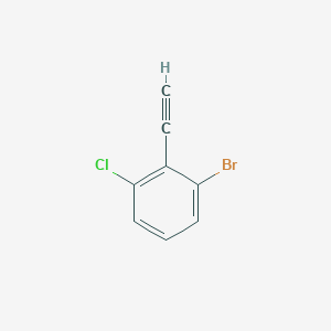 molecular formula C8H4BrCl B2449039 2-Bromo-6-chlorophenylacetylene CAS No. 1856321-53-3