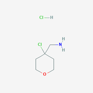 (4-Chlorooxan-4-yl)methanamine;hydrochloride