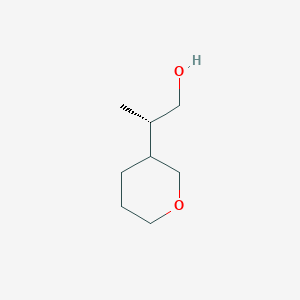 (2S)-2-(Oxan-3-yl)propan-1-ol
