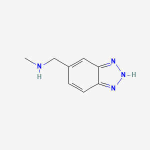 1-(2H-benzotriazol-5-yl)-N-methylmethanamine