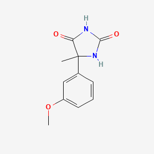 5-(3-Methoxyphenyl)-5-methylimidazolidine-2,4-dione