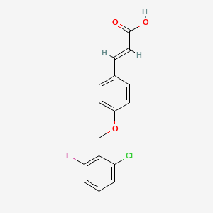 3-{4-[(2-Chloro-6-fluorobenzyl)oxy]phenyl}-acrylic acid