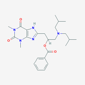 7-(3-Diisobutylamino-2-benzoyloxypropyl)theophylline
