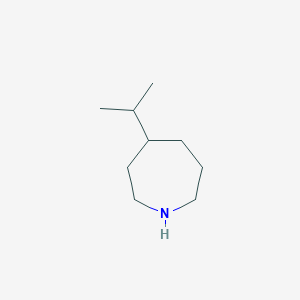 molecular formula C9H19N B2449490 4-(Propan-2-yl)azepane CAS No. 1306606-61-0