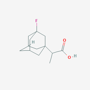 2-(3-Fluoro-1-adamantyl)propanoic acid
