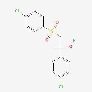 2-(4-Chlorophenyl)-1-[(4-chlorophenyl)sulfonyl]-2-propanol