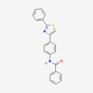 N-[4-(2-Phenyl-thiazol-4-yl)-phenyl]-benzamide