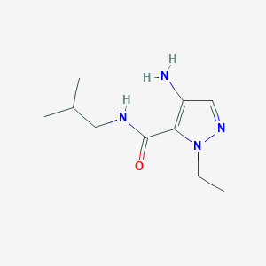 4-Amino-1-ethyl-N-isobutyl-1H-pyrazole-5-carboxamide