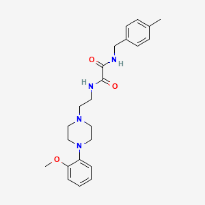 N1-(2-(4-(2-methoxyphenyl)piperazin-1-yl)ethyl)-N2-(4-methylbenzyl)oxalamide
