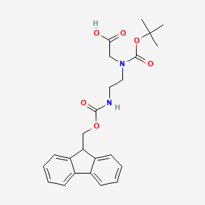 Boc-n-(2-fmoc-aminoethyl)glycine