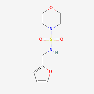 N-(furan-2-ylmethyl)morpholine-4-sulfonamide