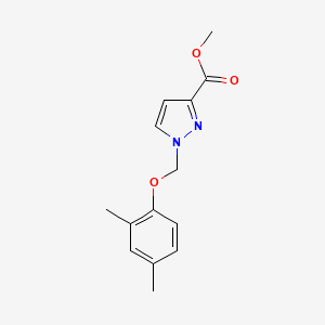 methyl 1-[(2,4-dimethylphenoxy)methyl]-1H-pyrazole-3-carboxylate