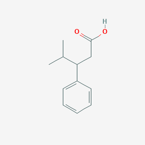 4-Methyl-3-phenylpentanoic acid