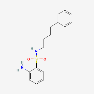 2-amino-N-(4-phenylbutyl)benzenesulfonamide