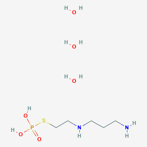 molecular formula C5H21N2O6PS B000245 Amifostine Trihydrate CAS No. 112901-68-5