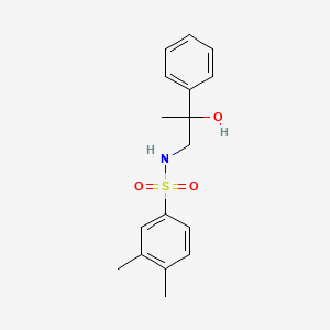 N-(2-hydroxy-2-phenylpropyl)-3,4-dimethylbenzenesulfonamide
