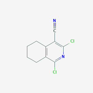 1,3-Dichloro-5,6,7,8-tetrahydroisoquinoline-4-carbonitrile