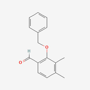 3,4-Dimethyl-2-phenylmethoxybenzaldehyde