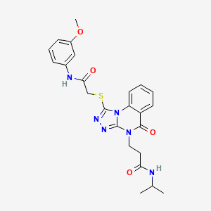 N-(2-methylphenyl)-2-(3-thienyl)isonicotinamide