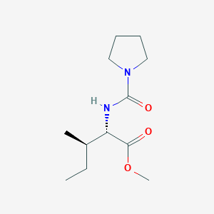 (2S,3R)-methyl 3-methyl-2-(pyrrolidine-1-carboxamido)pentanoate